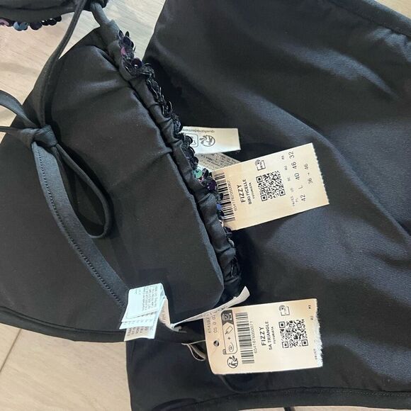 Etam women’s 2pc set swimsuit top size XL bottom L - Picture 4 of 5